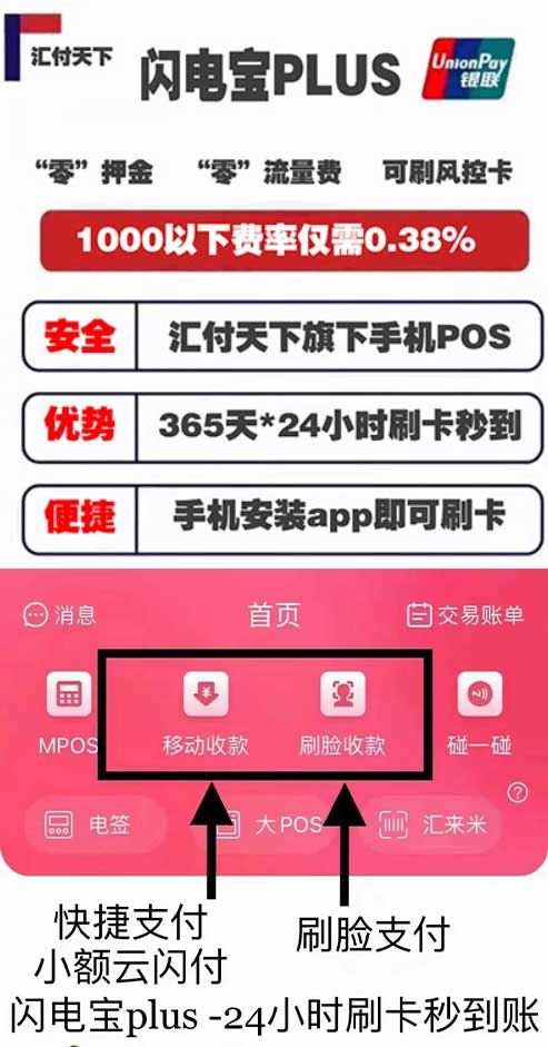 手機刷信用卡的軟件哪個安全？我(wǒ)(wǒ)選手機pos可以做到提現秒到！